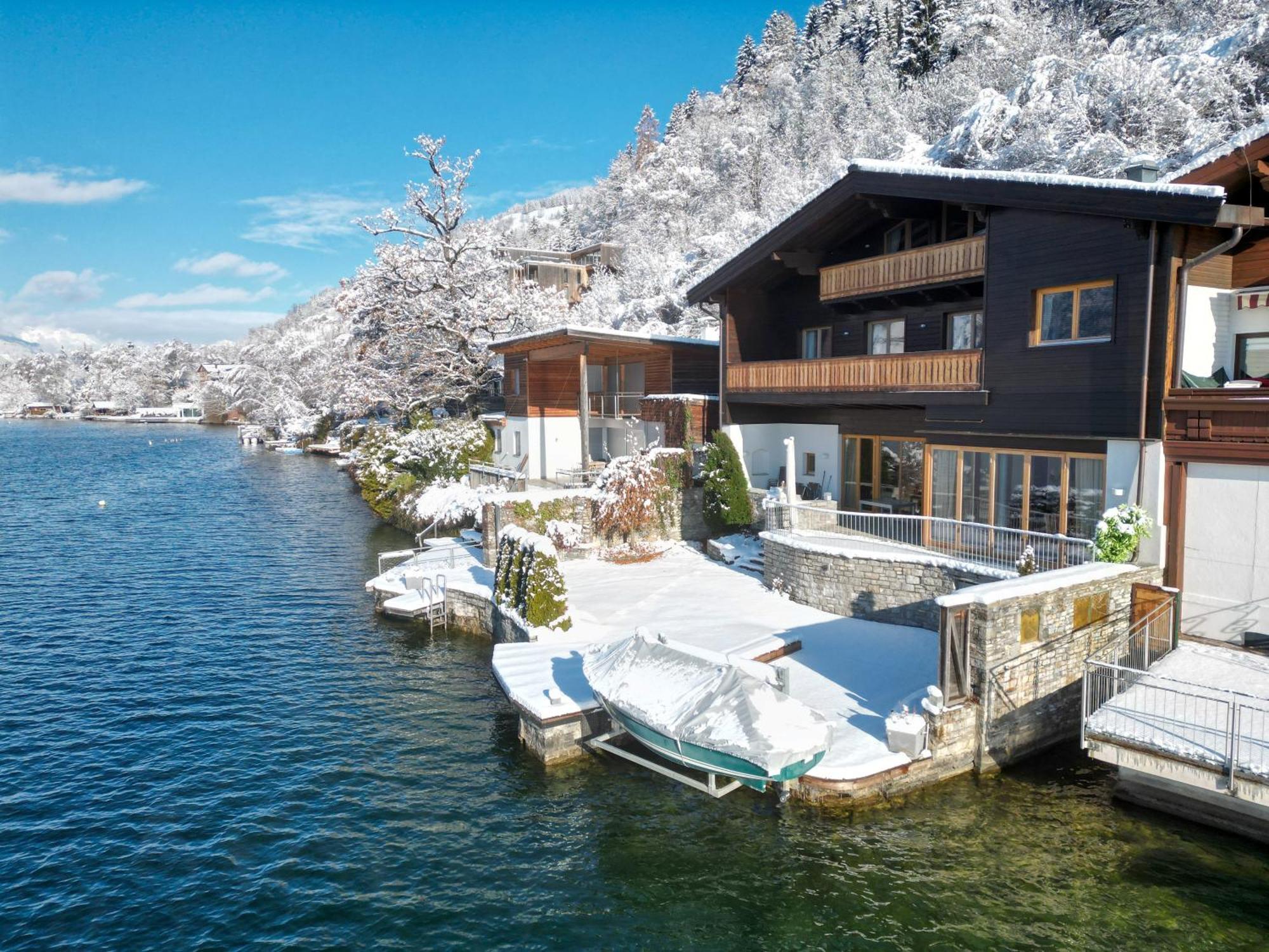Finest Lakeside Villa Zell Am See By All In One Apartments Erlberg Ngoại thất bức ảnh